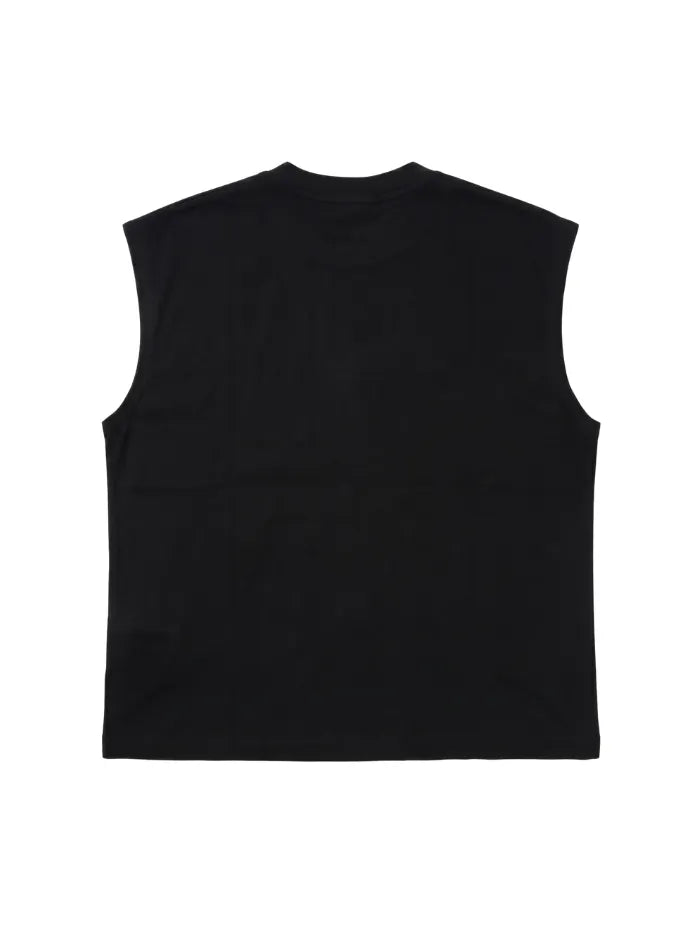 T-Shirt Nera 220gr Oversize Cotone Made in Italy No Rules Horda Brand