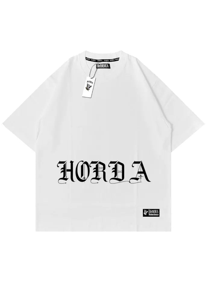 T-shirt 100% cotone Gotic Boxy Fit Horda Brand Streetwear