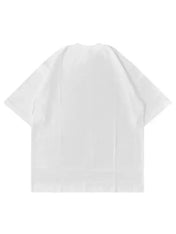 T-shirt 100% Cotone Y2K Blu aestetichs Horda Brand Streetwear