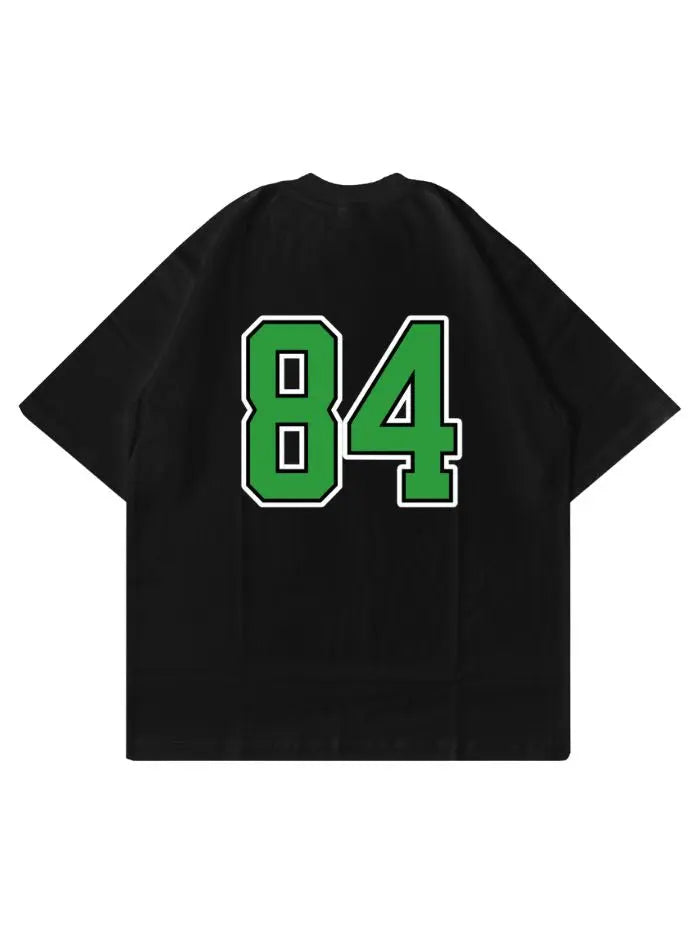 T-shirt Boxy Fit 220g in Cotone Premium College – Made in Italy Horda Brand Streetwear