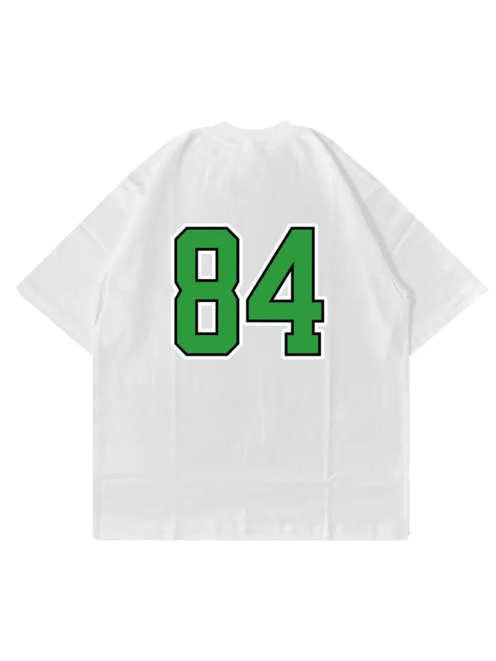T-shirt Boxy Fit 220g in Cotone Premium College – Made in Italy Horda Brand Streetwear