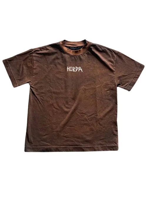T-shirt Boxy Fit Corrosion "Taped" 100% cotone Horda Brand Streetwear