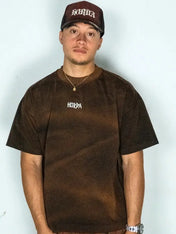 T-shirt Boxy Fit Corrosion "Taped" 100% cotone Horda Brand Streetwear