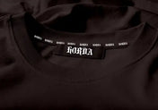 T-shirt nera 100% cotone Gotic Dog horda brand per tutti gli amanti della moda streetwear
