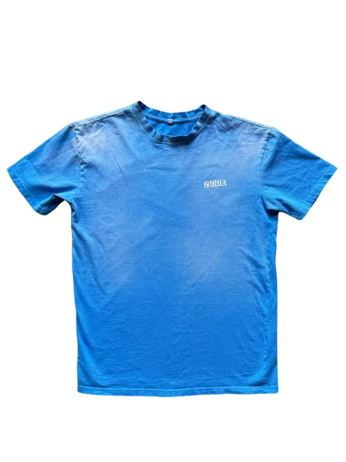 T-shirt Regular Fit "ECHOES" Vintage Blue Horda Brand