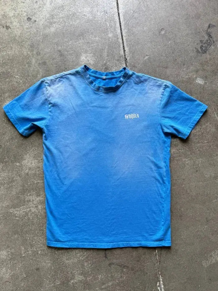 T-shirt Regular Fit "ECHOES" Vintage Blue Horda Brand