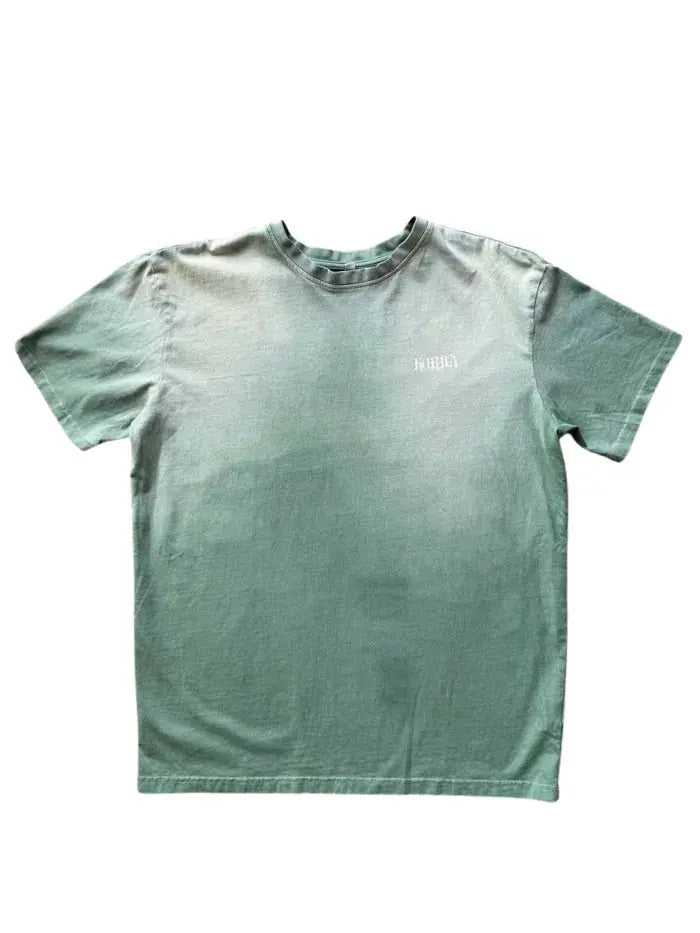 T-shirt Regular Fit "ECHOES" Vintage Green Horda Brand