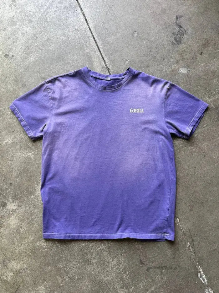 T-shirt Regular Fit "ECHOES" Vintage Purple Horda Brand