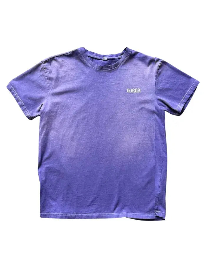 T-shirt Regular Fit "ECHOES" Vintage Purple Horda Brand