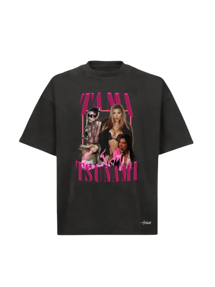 T-shirt in 100% cotone Horda per Tami Tsunami Horda Brand Streetwear