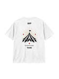 T-shirt Bianca Regular Fit Horda x BYP 200g – Black Circus Horda Brand Streetwear