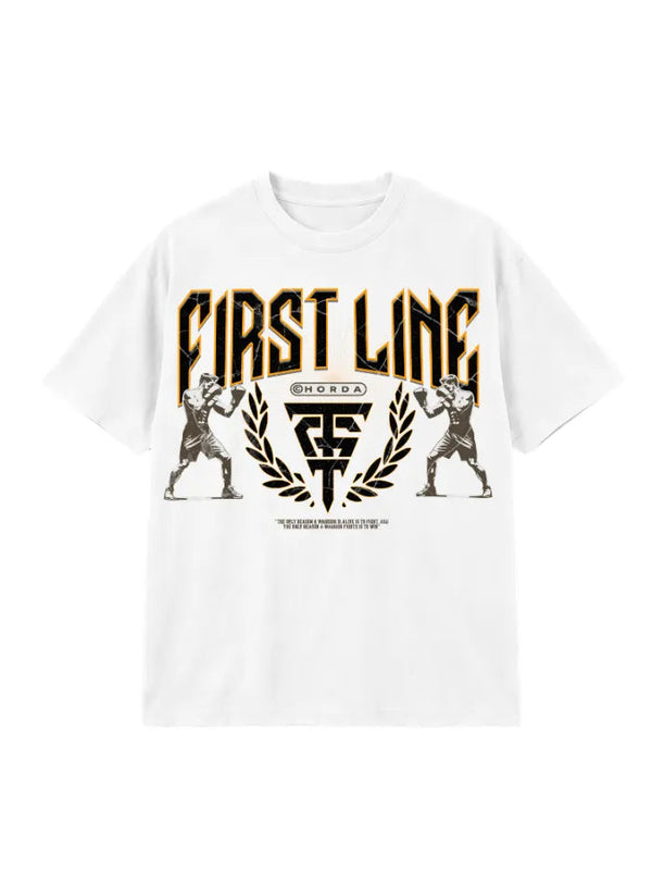 T-shirt Horda x The Gladiator Boxing Team | Yellow Line Horda Brand Streetwear