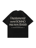 T-shirt Nera 200 Grammi Horda & Metempsicosi Horda Brand Streetwear