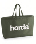 Tote Bag Olive Oversize 100% Cotone Riciclato | Horda Horda Brand Streetwear