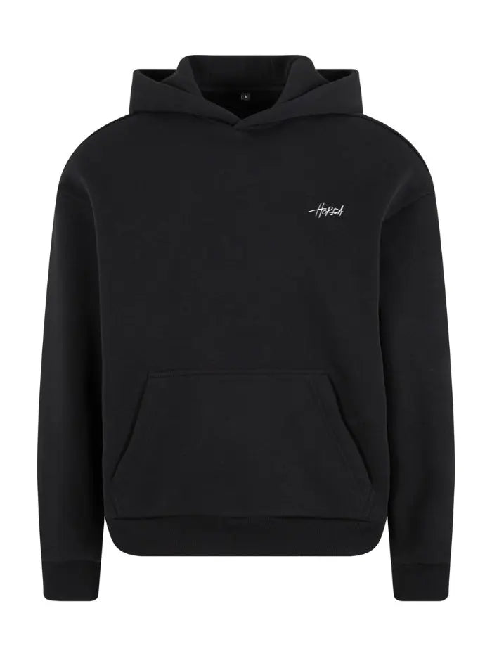 Tuta Baggy completa in 100 % cotone colore Nero Horda Brand Streetwear