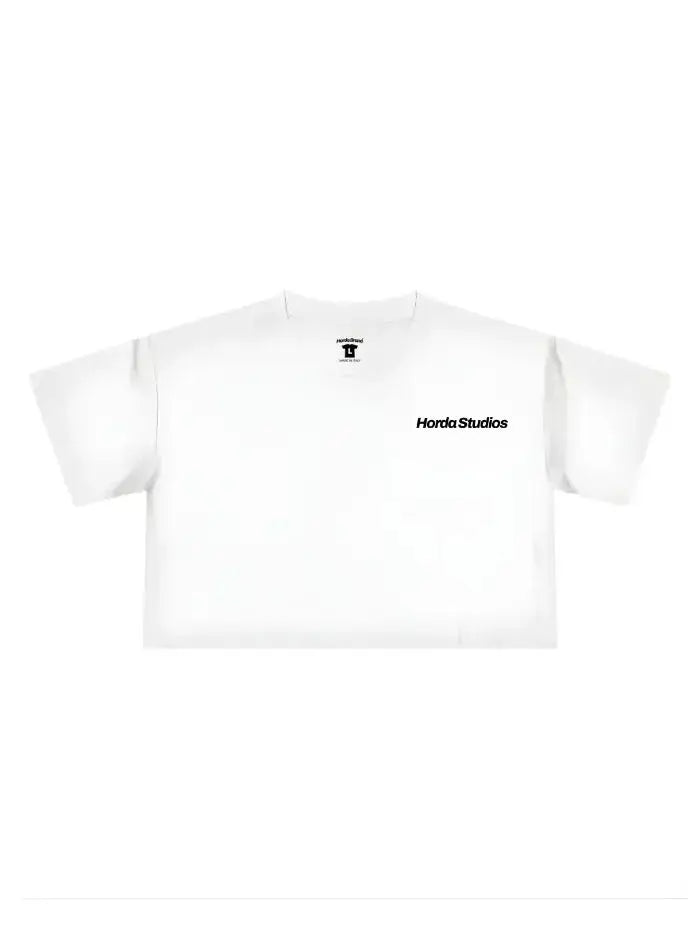 Unfck – T-Shirt Donna Cropped 200gsm Made in Italy Horda Brand