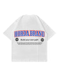 VOID T-Shirt Bianca 100% Cotone Made in Italy Horda Brand