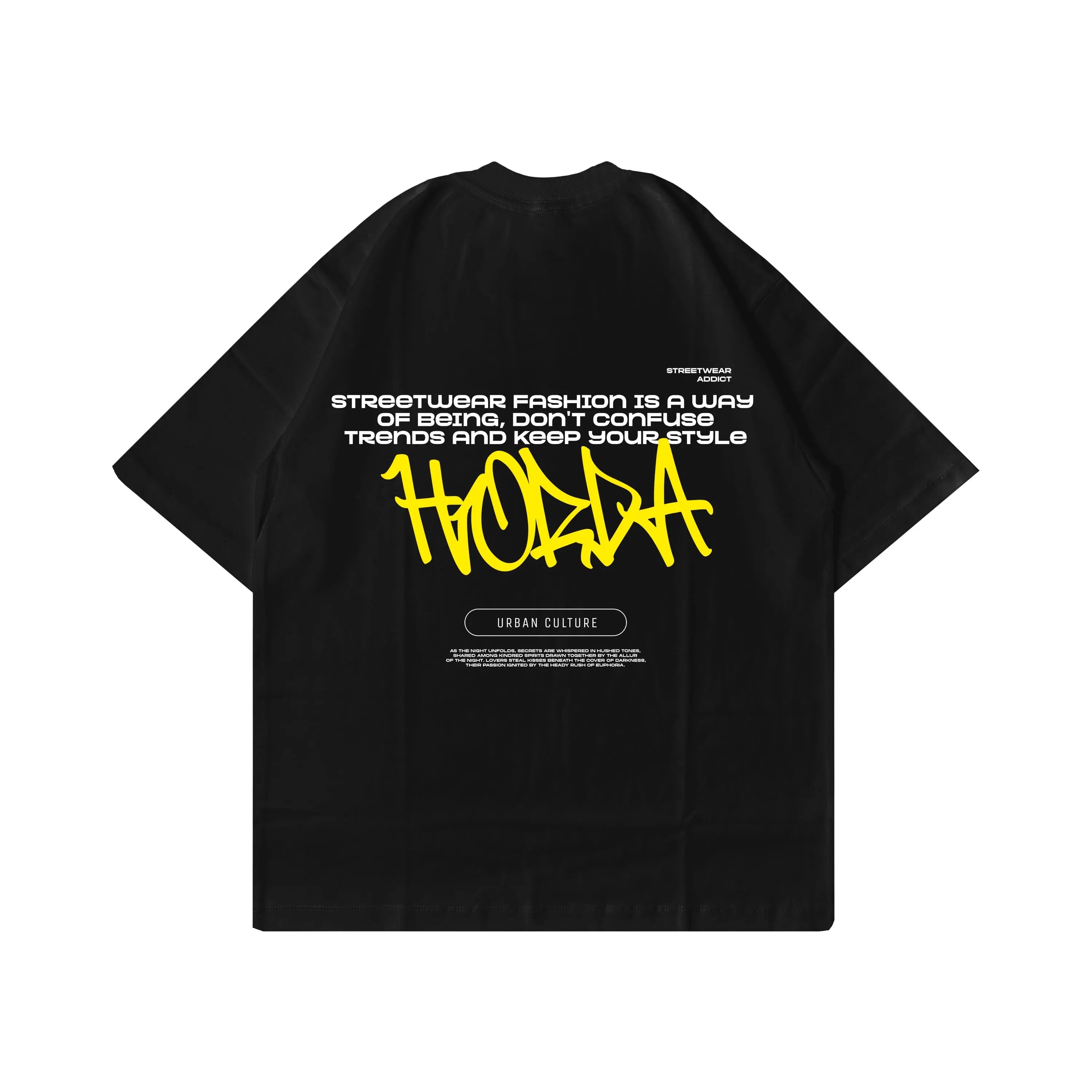 Y2K Tee 100% Cotone Y2K Street Horda Brand Streetwear