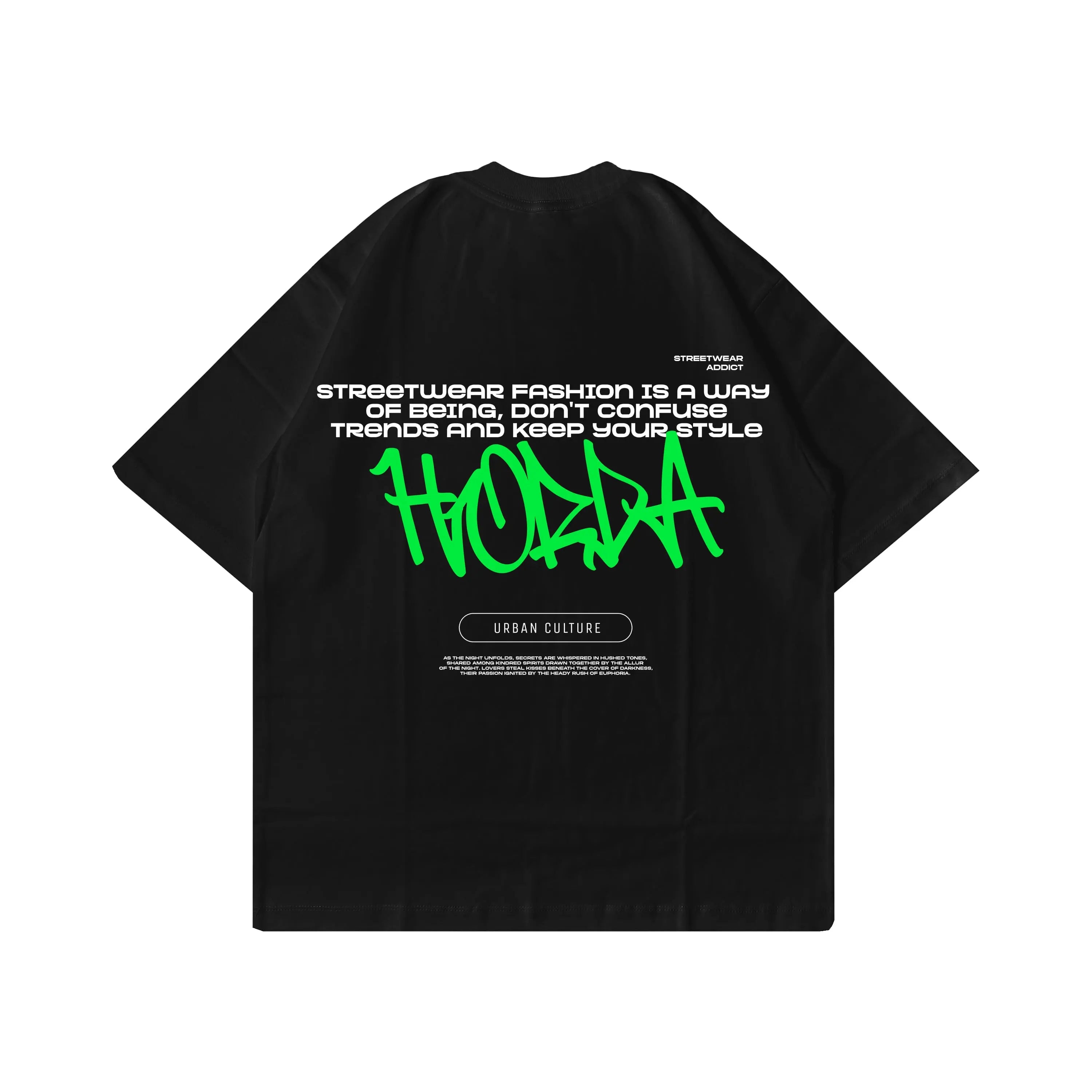 Y2K Tee 100% Cotone Y2K Street Horda Brand Streetwear