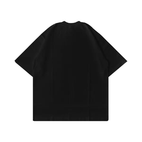 boxy fit T-shirt nera 100% cotone Horda Gotic Horda Brand Streetwear