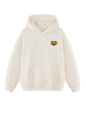 felpa boxy fit con cappuccio 100% cotone Broken Hearts Horda Brand Streetwear