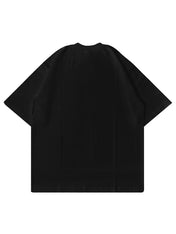 t shirt design Nera 100% cotone Y2K Yellow - Horda Brand Streetwear